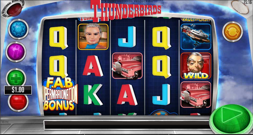 Thunderbirds storm gaming slot